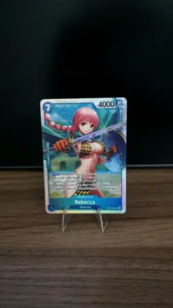 Rebecca OP10-058 One Piece Royal Blood Super Rare Near Mint - Image 1