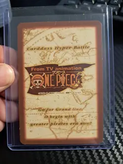 BANDAI One Piece Hyper Battle C170 MIHAWK HOLO FOIL SCARCE EARLY CARD - Image 2