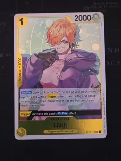 Lilith Rare (R) OP13-113 Carrying On His Will English Foil - Image 1