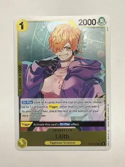 Lilith Rare (R) OP13-113 Carrying On His Will English Foil - Image 1