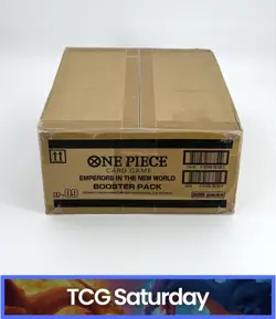 ONE PIECE OP09 TCG EMPERORS IN THE NEW WORLD SEALED BOOSTER BOX CASE - Image 1