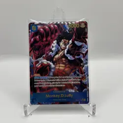 Monkey.D.Luffy (118) (Alternate Art) OP11-118 A Fist of Divine Speed ENGLISH NEW - Image 1