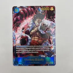 Monkey.D.Luffy (118) (Alternate Art) OP11-118 A Fist of Divine Speed ENGLISH NEW - Image 2