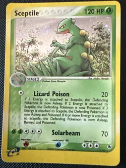 Pokemon Card - Sceptile Ruby and Sapphire 11/109 Holo Rare - Image 1
