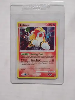 Entei Secret Wonders Holo Rare 2007 Pokemon TCG Card 4/132 - Image 1