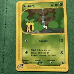 Sunkern - 106/144 - Common - Skyridge - Pokemon Card - Image 1
