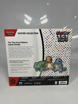 Scarlet/Violet 151 Poster Collection 3 Packs with 3 Promo Cards, Sealed *NEW* - Image 2