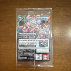 Bandai Namco One Piece CCG Monkey.D.Luffy US Voyage Promo Holo 005 E Card - Image 2