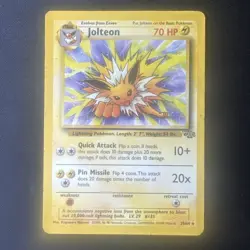 Jolteon Jungle Set Non-Holo Pokemon Card 20/64 - Image 1