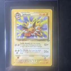 Jolteon Jungle Set Non-Holo Pokemon Card 20/64 - Image 2