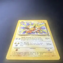 Jolteon Jungle Set Non-Holo Pokemon Card 20/64 - Image 3