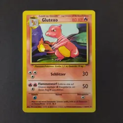 Pokemon Card WOTC 1999: Charmeleon 24/102 - Base Set (Glutexo - German) - Image 1