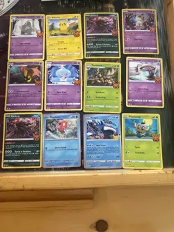 Pokemon Card Lot Pikachu Darkrai Mimikyu Kyogre Trevenant Rare Holo NM - Image 1