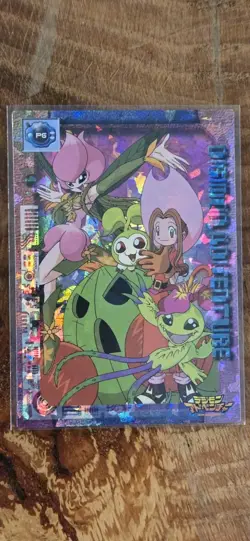 1999 Digimon Adventure Light Japanese #P6 Foil Trading Card - Image 1