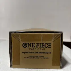Bandai One Piece Card Game 2nd Anniversary Set English Edition Sealed - Image 1