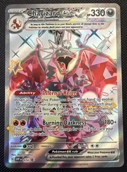 Charizard ex 074 Sv: Scarlet & Violet Promo Cards Holo - Image 1