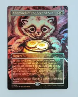 Approach of the Second Sun (Rainbow FOIL) #1826 NM Near Mint FOIL SLD Magic MTG - Image 1