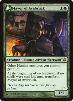 ~1x Mayor of Avabruck x1 ~NM~ INR Magic the Gathering MtG~ - Image 1