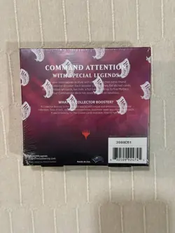 Magic The Gathering MTG - Commander Legends Collector Booster Box Factory Sealed - Image 2