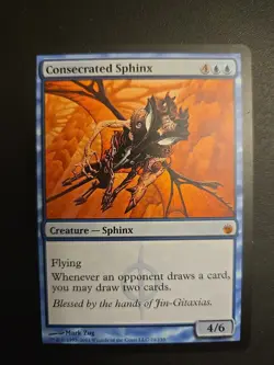 Consecrated Sphinx Mirrodin Besieged Regular - Image 1