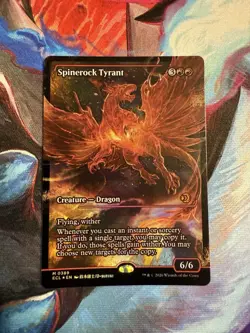 MTG - Spinerock Tyrant (0389) (Showcase) - Lorwyn Eclipsed Foil - Image 1