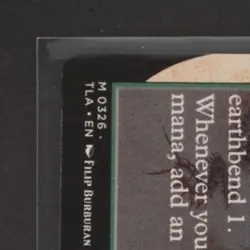 2025 MAGIC THE GATHERING AVATAR: THE LAST AIRBENDER BADGERMOLE CUB BORDERLESS - Image 3