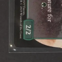 2025 MAGIC THE GATHERING AVATAR: THE LAST AIRBENDER BADGERMOLE CUB BORDERLESS - Image 4