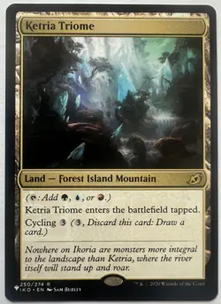 Ketria Triome Ikoria: Lair of Behemoths- MTG NM - Image 1