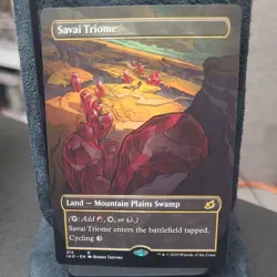 1x Savai Triome Showcase Ikoria: Lair of Behemoths NM Near Mint English Ikoria - Image 1