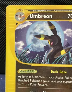 Umbreon 32/144 - 2003 Pokemon Skyridge Set - Regular E-Reader - Mp - Image 2
