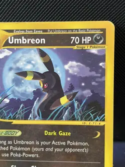 Umbreon 32/144 - 2003 Pokemon Skyridge Set - Regular E-Reader - Mp - Image 3