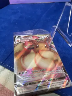Pokemon TCG: Shining Fates - Eevee VMAX SWSH087 Full Art Holo Sealed Promo Card - Image 1