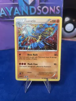 Lucario XY140 XY Promos 2016 Promo Holo Rare Holofoil Pokemon TCG Card - NM - Image 1