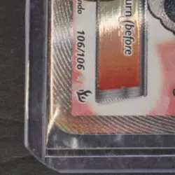 2014 POKEMON XY FLASHFIRE #106 POKEMON FAN CLUB ULTRA RARE - Image 4