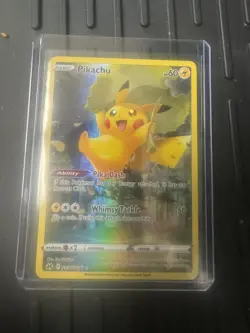 Pokemon TCG Pikachu GG30/GG70 Crown Zenith Gallery Ultra Rare Full Art Holo - Image 1