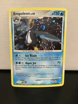 Empoleon 4/130 Pokemon Diamond & Pearl Holo Rare - Image 1
