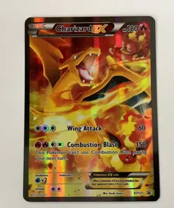 Pokemon TCG Charizard-EX XY121 Holo Promo LP/NM HP180 Attack 60 Combustion 150 - Image 1