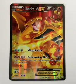 Pokemon TCG Charizard-EX XY121 Holo Promo LP/NM HP180 Attack 60 Combustion 150 - Image 2