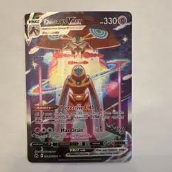 Pokemon Deoxys VMAX GG45/GG70 Crown Zenith Galarian Gallery Ultra Rare Holo - Image 1