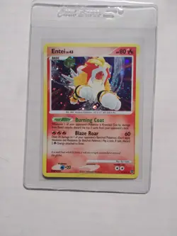Entei Secret Wonders Holo Rare 2007 Pokemon TCG Card 4/132 - Image 1