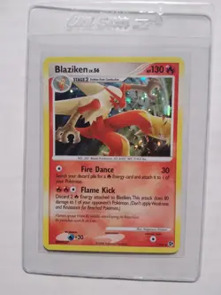 2008 Pokemon Blaziken Holo 1/106 Diamond and Pearl Rare - Image 1