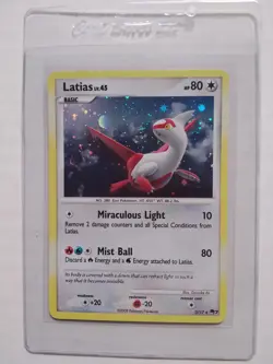 Pokemon TCG Latias 3/17 2008 Pop Series 7 Holo Rare Promo Card - Image 1
