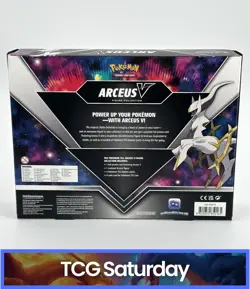 POKEMON TCG ARCEUS V FIGURE COLLECTION SEALED BOX - Image 2