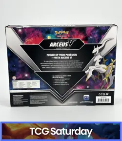 POKEMON TCG ARCEUS V FIGURE COLLECTION SEALED BOX - Image 2