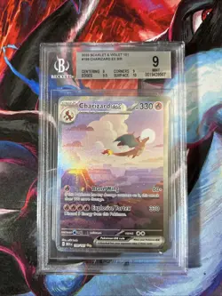 2023 Pokemon Scarlet & violet 151 #199 Charizard EX SIR BGS 9 MINT - Image 1