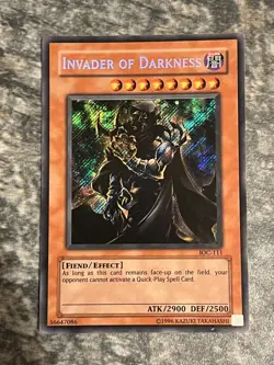 YuGiOh Invader of Darkness #IOC-111 Invasion of Chaos-Unlimited Edition - Image 1