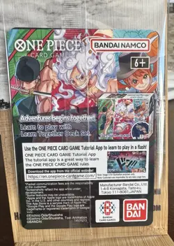 One Piece Monkey D. Luffy US Voyage College Basketball Promo Card SEALED - Image 2