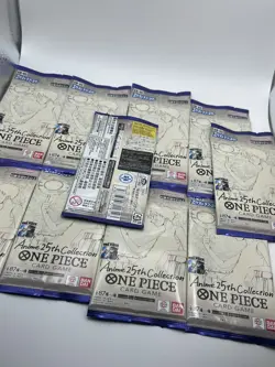 One Piece TCG EB-02 Anime 25th Collection Japanese Booster Pack [X10] - Image 1
