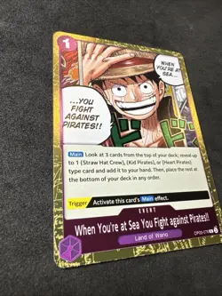 One Piece Awakening of The New Era Foil When You’re At Sea OP05-076 - Image 2