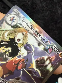 Pokemon TCG Destined Rivals Cynthia's Garchomp EX Card | SIR Holo #232/182 - Image 2